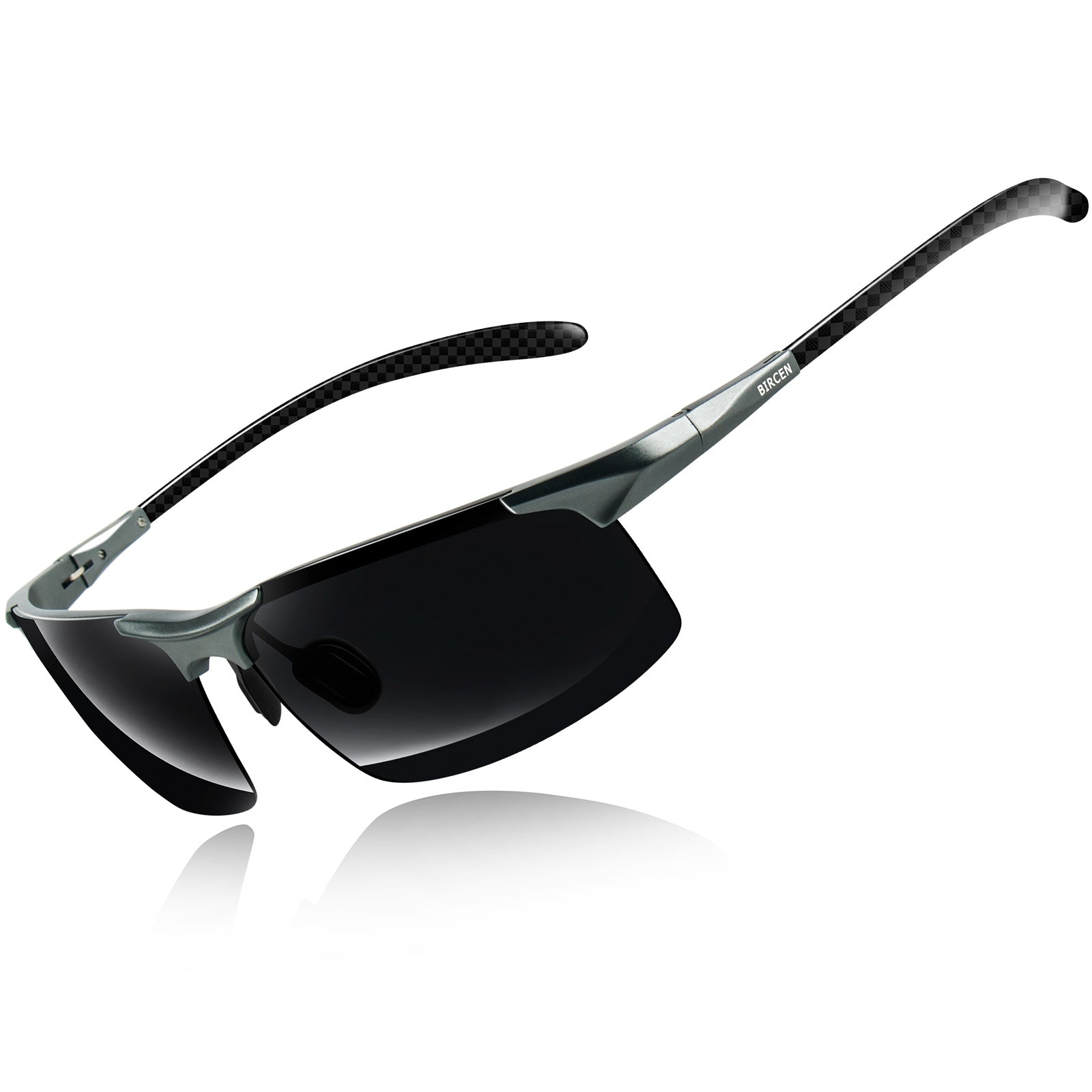 BIRCEN Mens Carbon Fiber Sunglasses BC2683