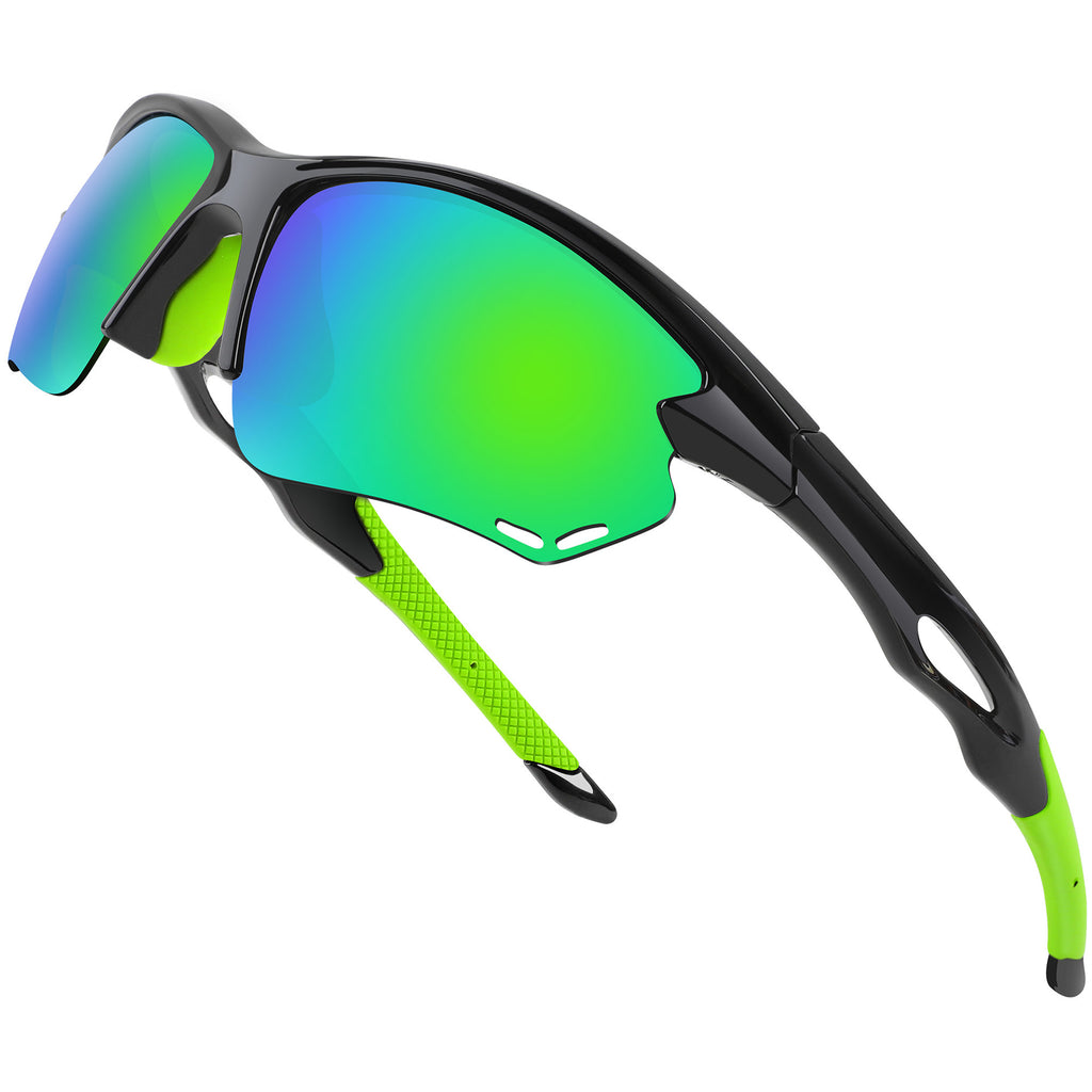 BIRCEN Sport Polarized Sunglasses for Men - Women: UV Protection Fishing Glasses for Driving Running Cycling