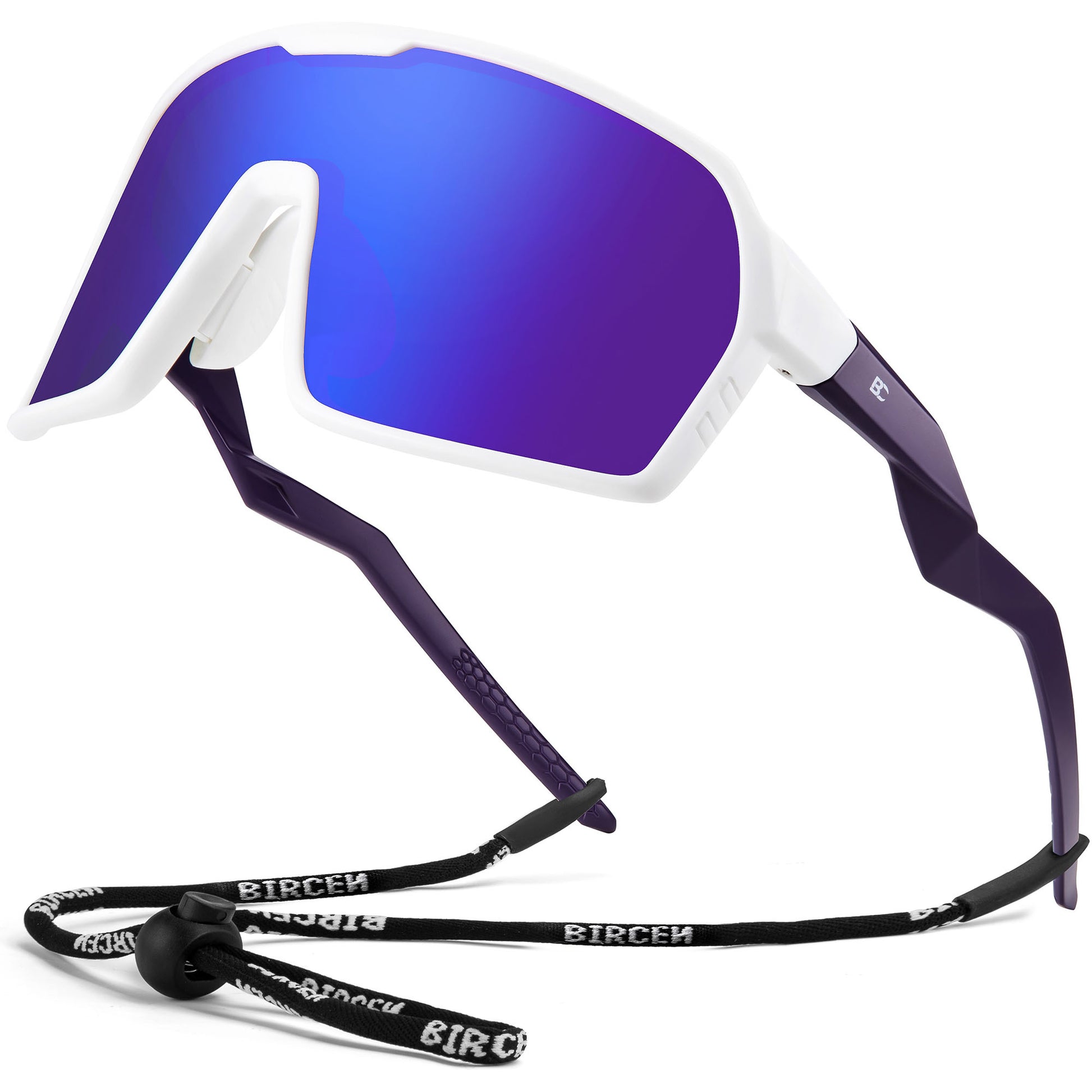 BIRCEN Sports Baseball Sunglasses for Men - Women Polarized UV Protection Cycling Glasses