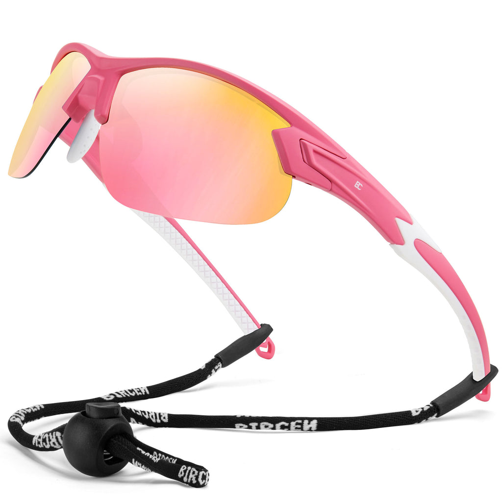 BIRCEN Polarized Sport Sunglasses for Men: UV Protection Fishing Shades for Golf Baseball Driving Motorcycle BC3065