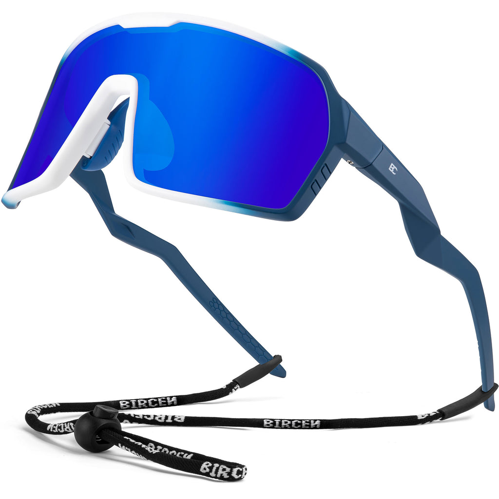 BIRCEN Sports Baseball Sunglasses for Men - Women Polarized UV Protection Cycling Glasses BC3097