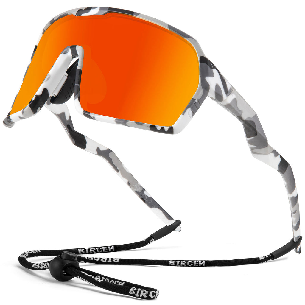 BIRCEN Sports Baseball Sunglasses for Men - Women Polarized UV Protection Cycling Glasses BC3097