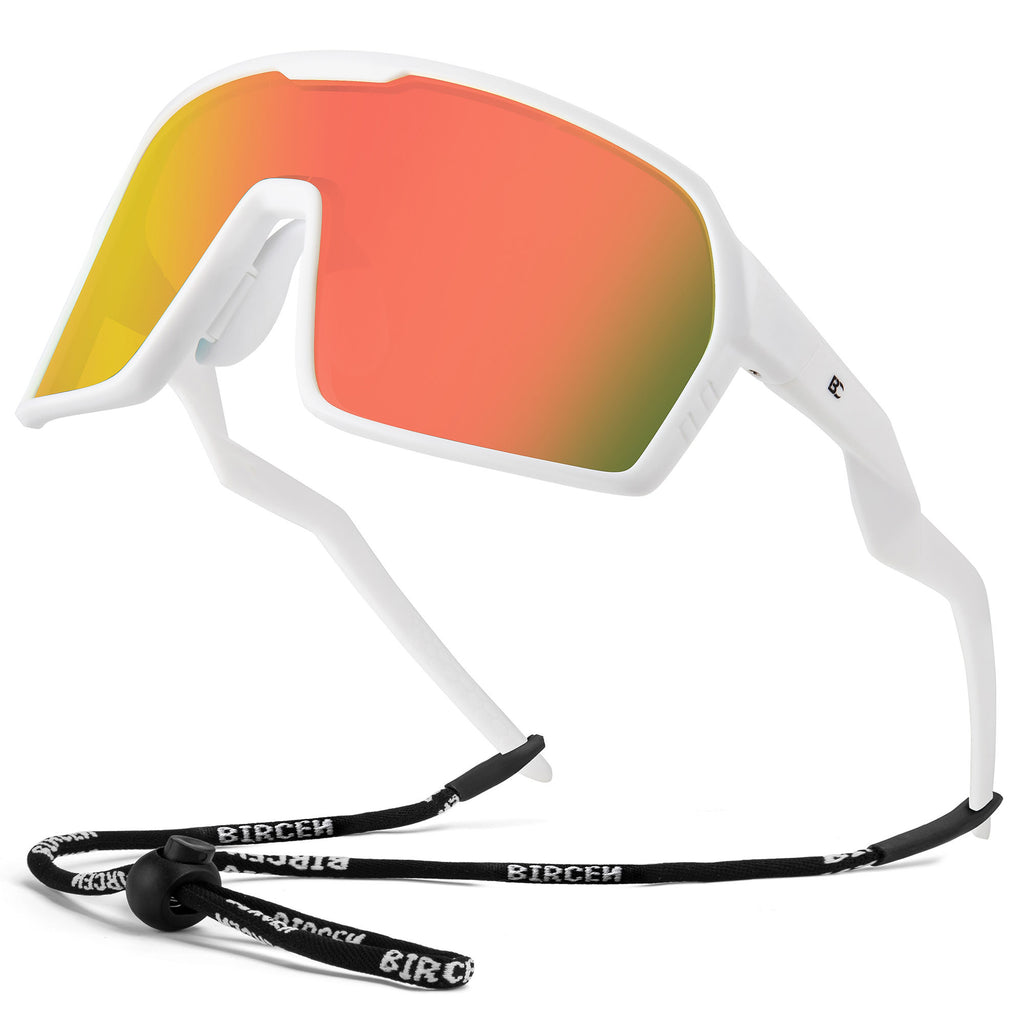 BIRCEN Sports Baseball Sunglasses for Men - Women Polarized UV Protection Cycling Glasses BC3097