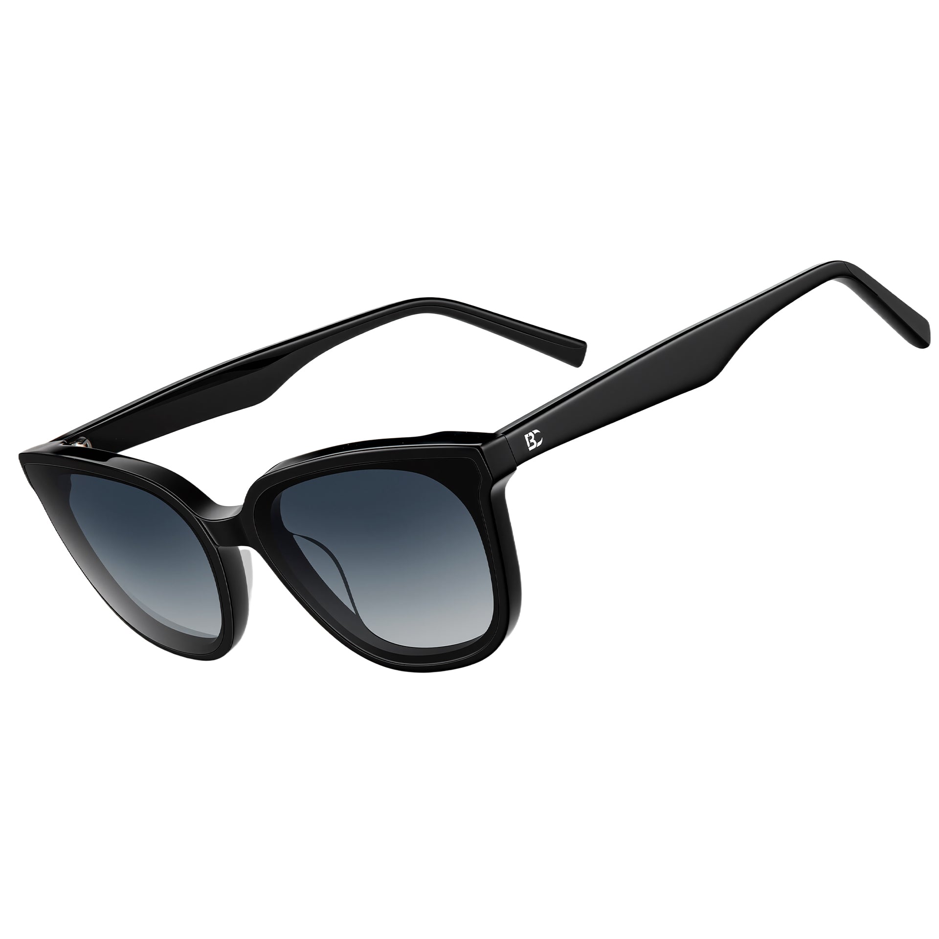 BIRCEN Polarized Cat-Eye Sunglasses for Women: Trendy Acetate Sun Glasses Nylon Lens UV Protection for Travel Driving
