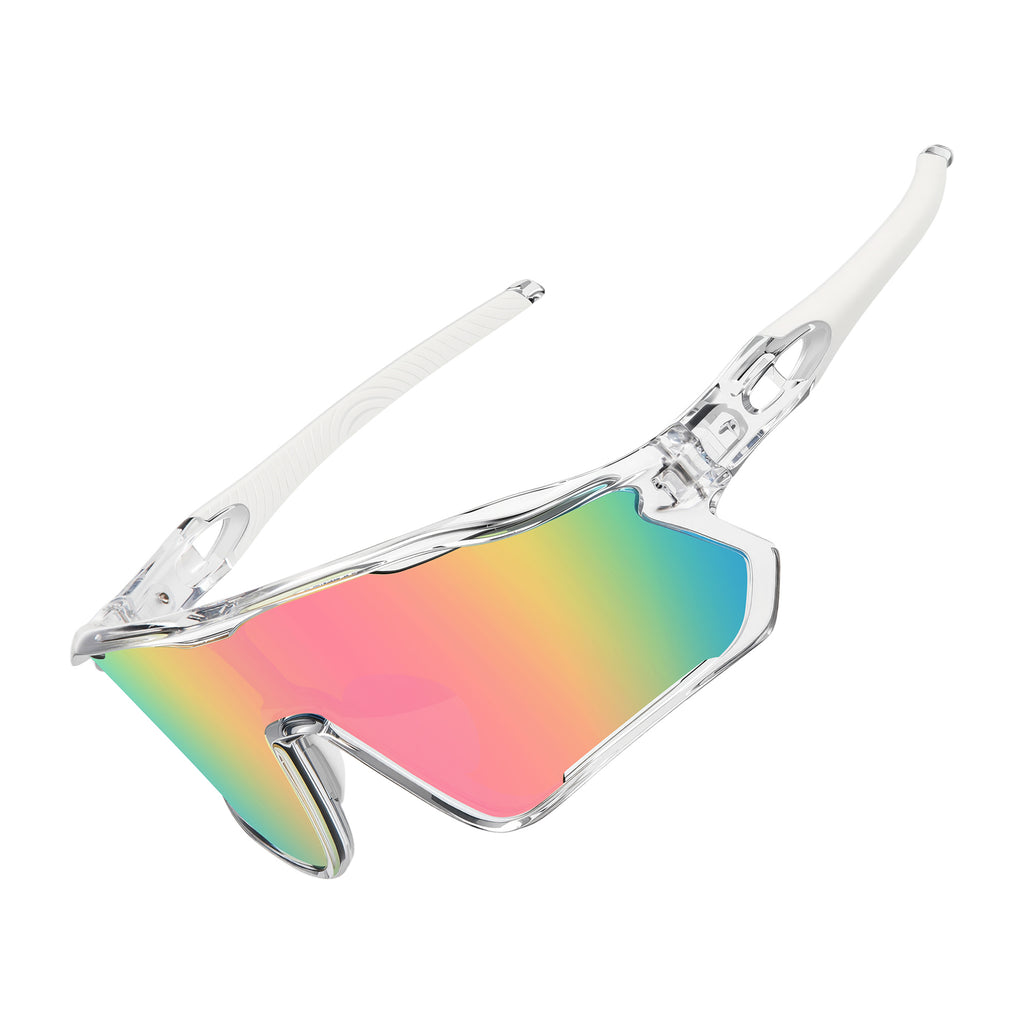BIRCEN Polarized Baseball Running Sunglasses: TR90 Sports Cycling Glasses for Men Women UV400 Protection for Driving MTB